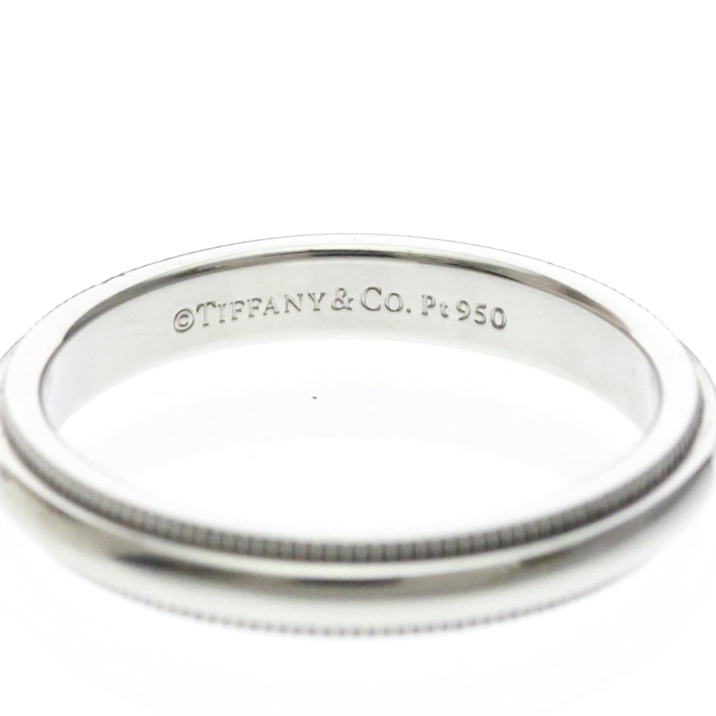 Tiffany Milgrain · Platinum