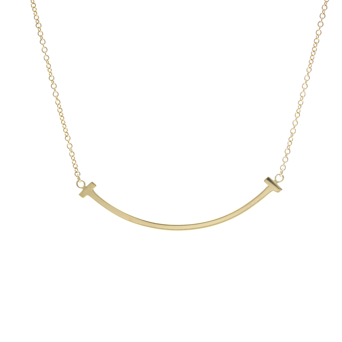 Tiffany T Smile · 18K Yellow Gold · Small