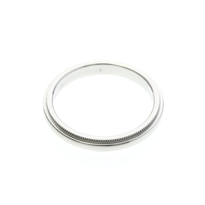 Tiffany Milgrain · Platinum