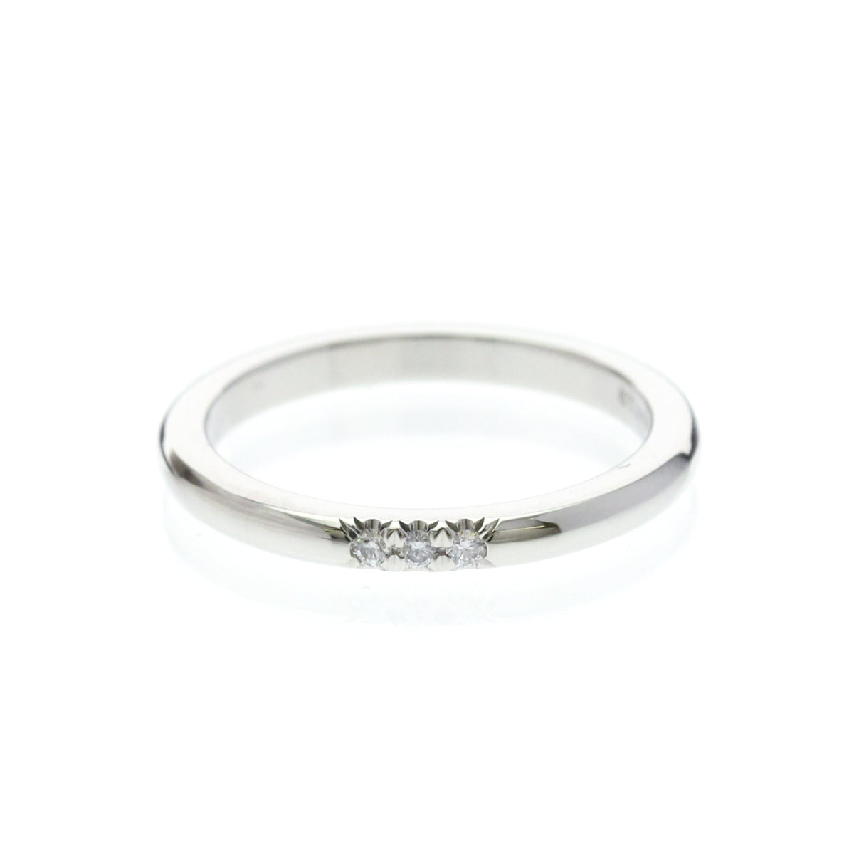 Tiffany Forever · Diamond · Platinum · Size 3.6 (EU 46.5)