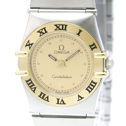 Omega Constellation · 18K Yellow Gold · Steel