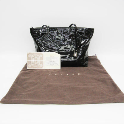 Celine Enamel Leather Tote