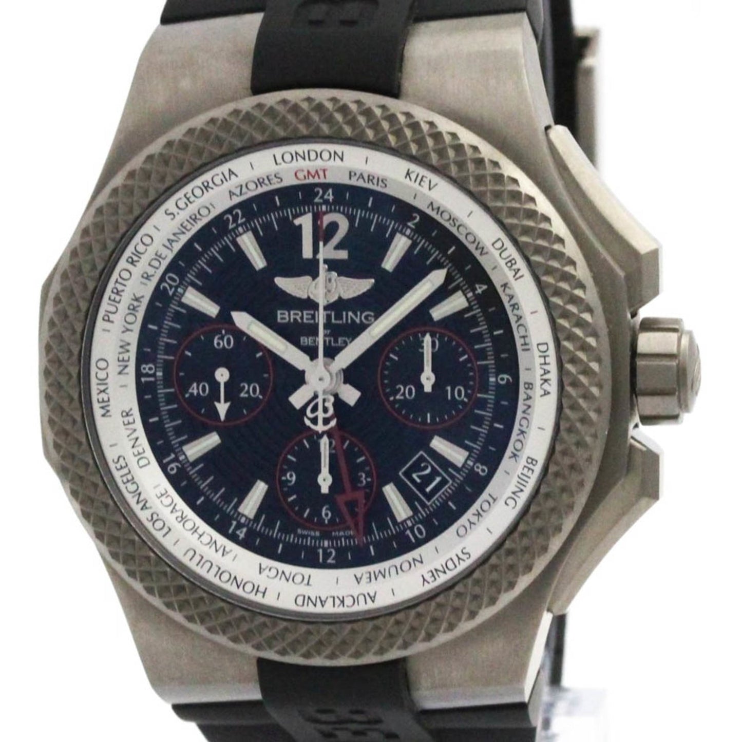 Breitling Bentley GMT · Light Body · Titanium
