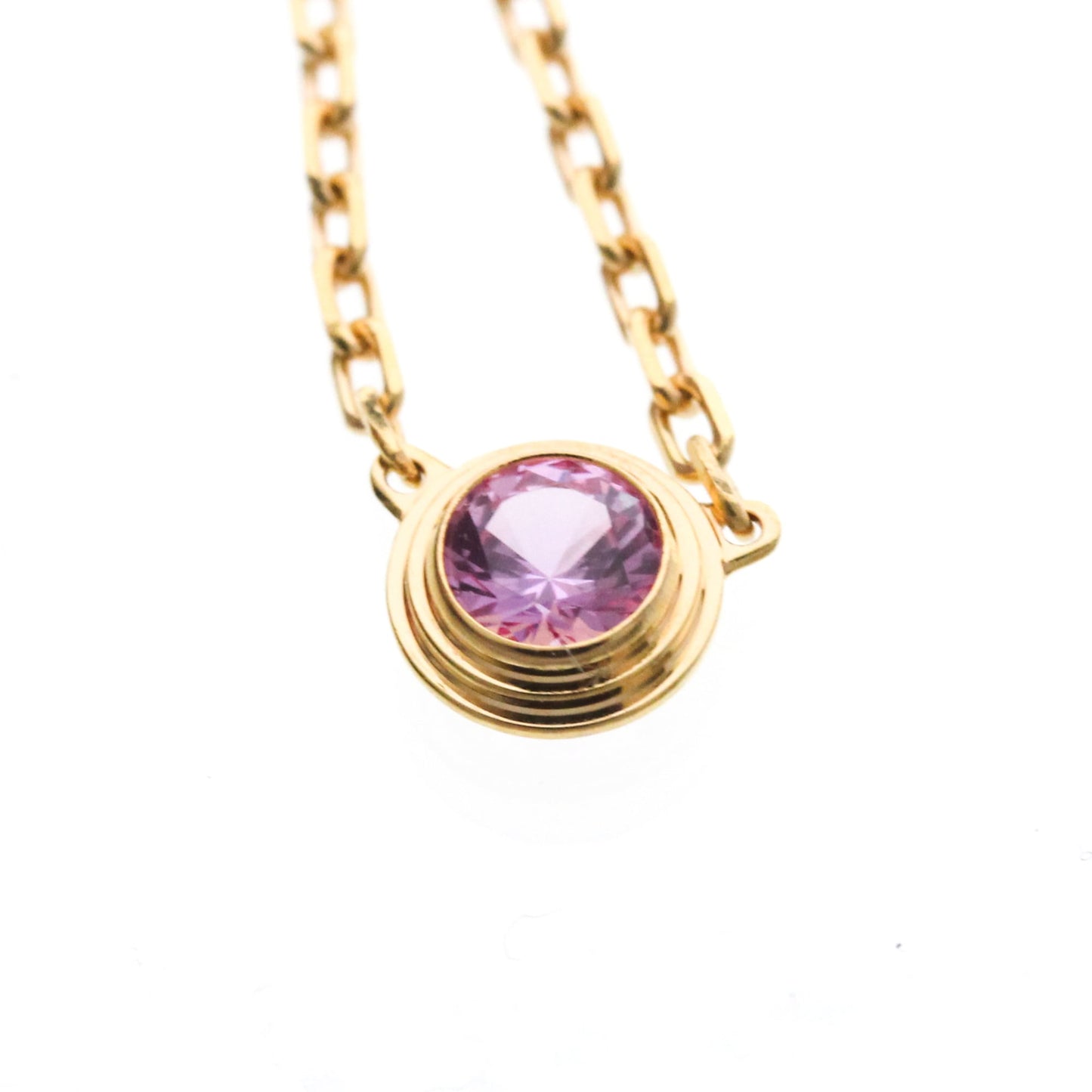 Cartier Damour · Pink Sapphire · Rose Gold