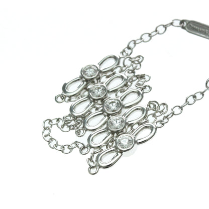 Tiffany Ribbon · Diamond · 18K White Gold