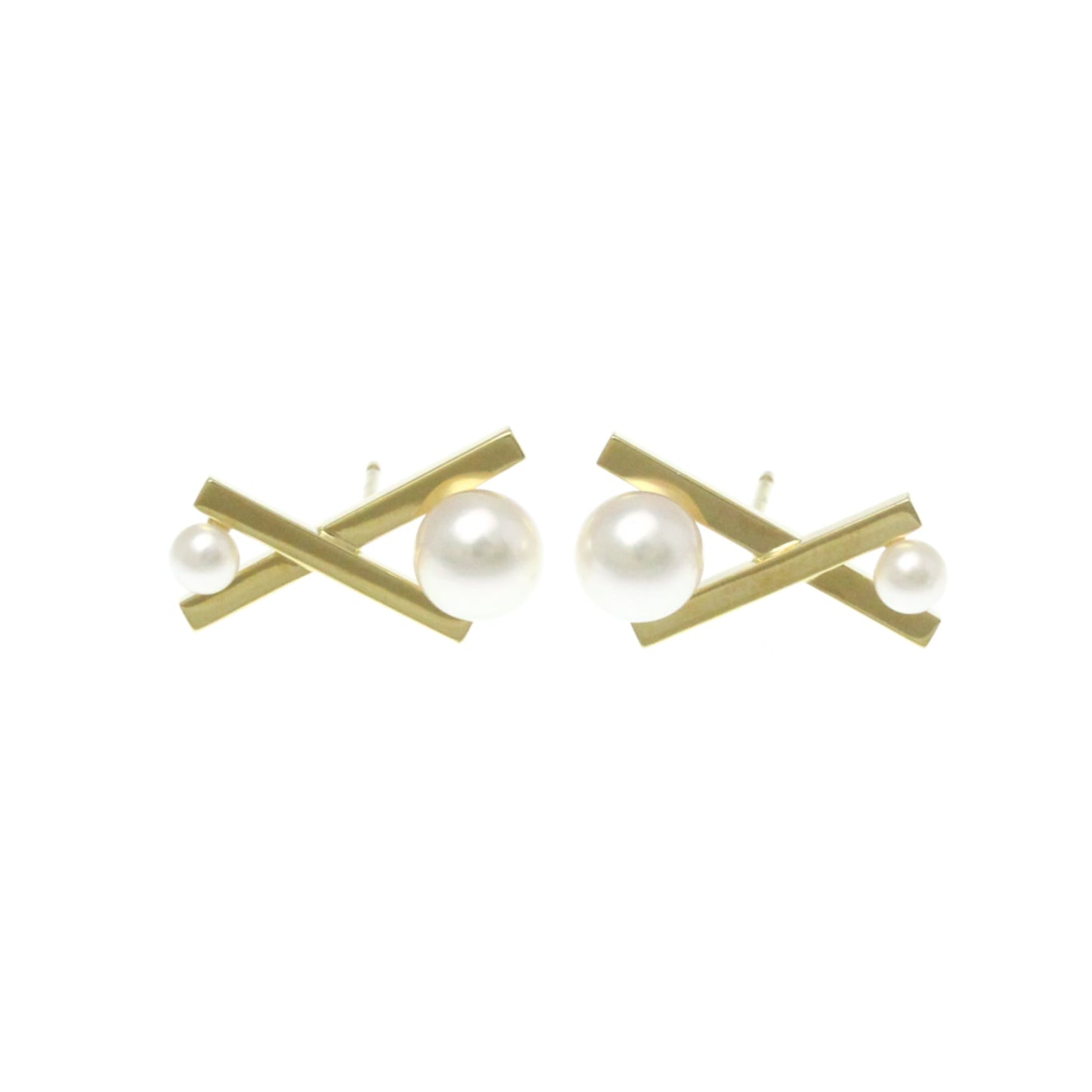 Tasaki Balance Cross · Pearl · 18K Gold