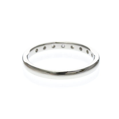 Tiffany Stacking Band · 8 Diamonds · Platinum