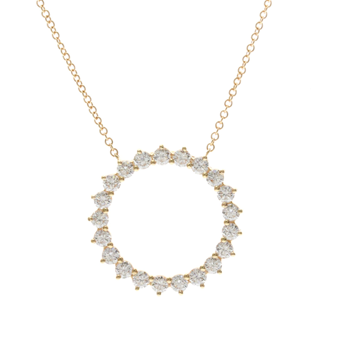 Tiffany Open Circle · Rose Gold · Diamond