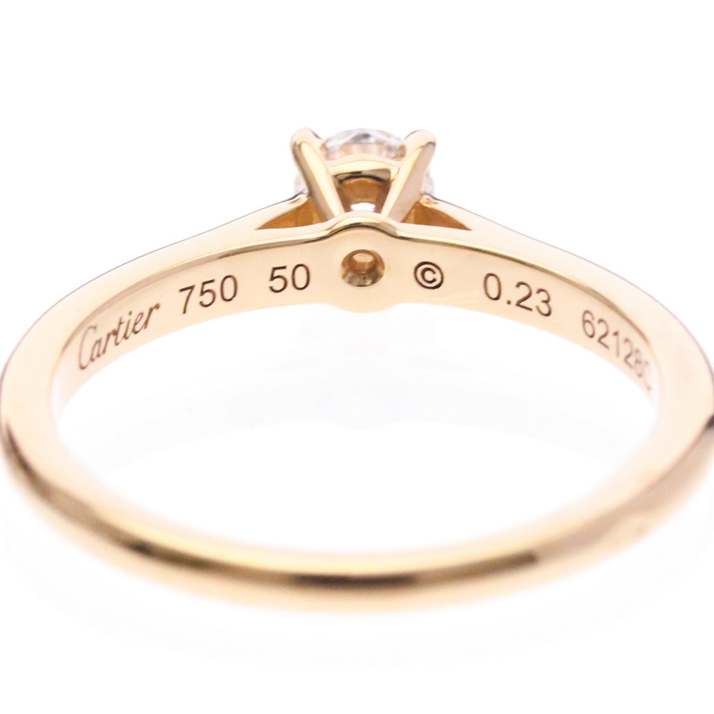 Cartier 1895 Solitaire · Rose Gold · Diamond