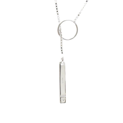 Gucci Lariat · 18K White Gold
