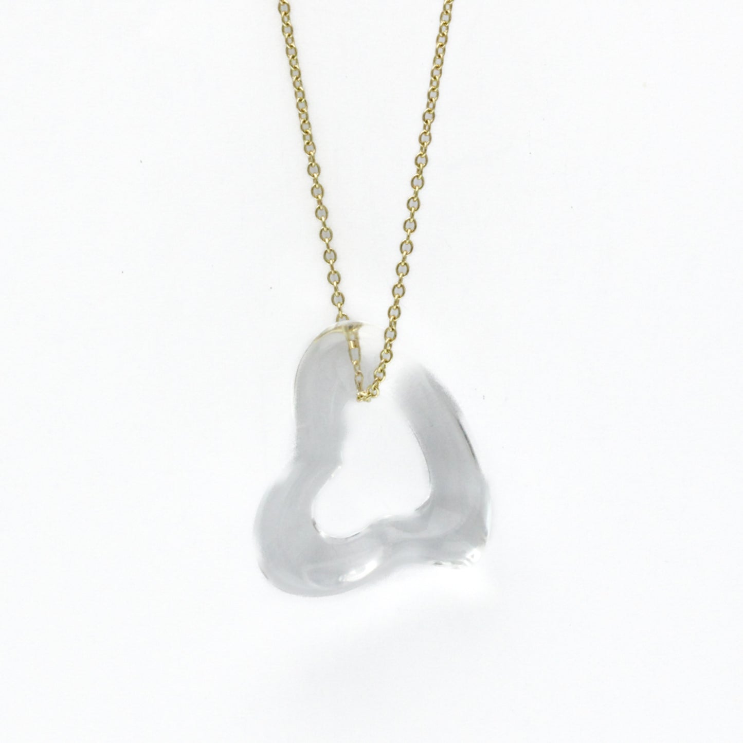 Tiffany Open Heart Lock · 18K Yellow Gold