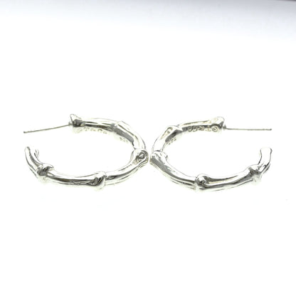 Tiffany Bamboo · Sterling Silver · Hoop