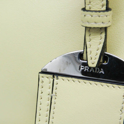 Prada City Calf · Leather Tote