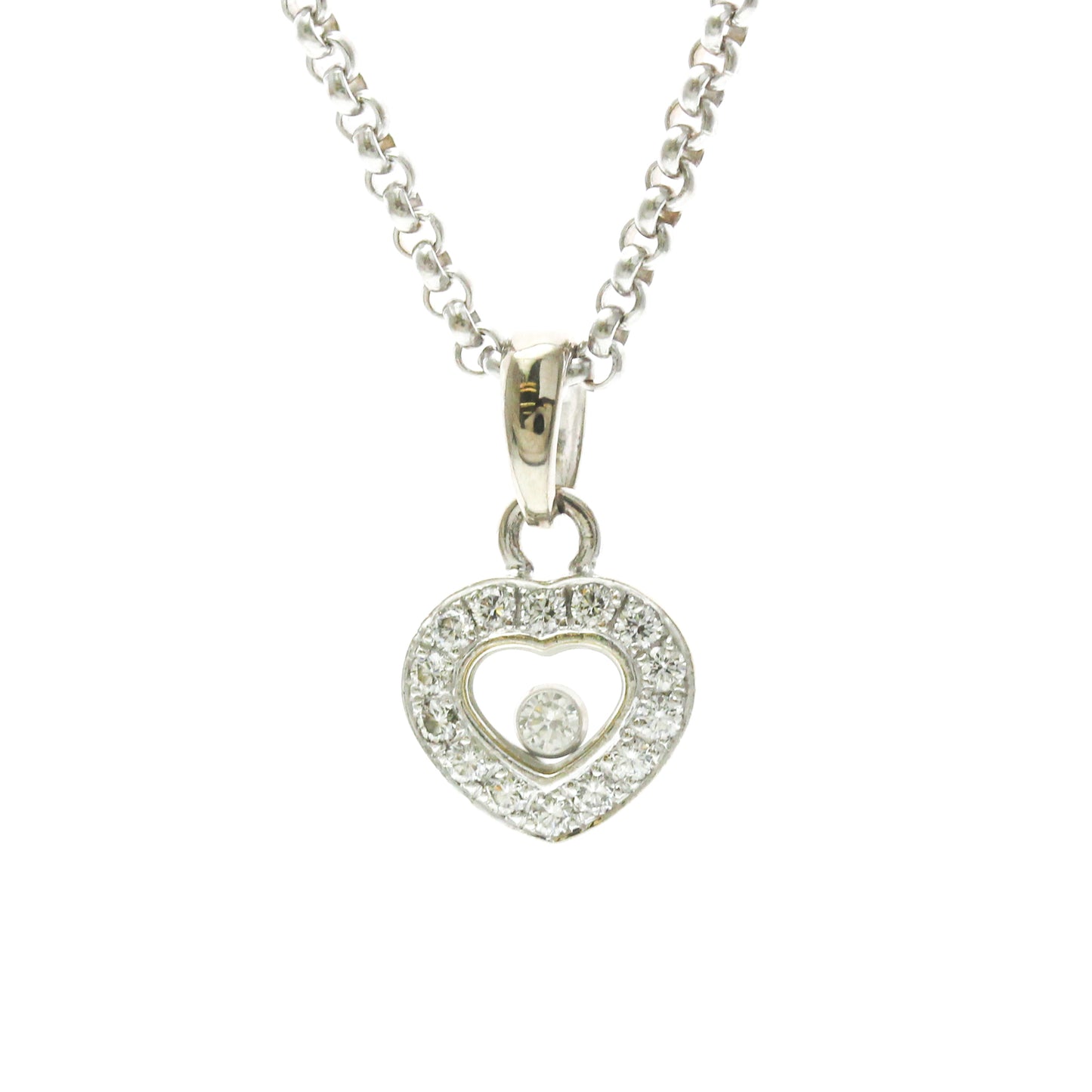 Chopard Happy Diamonds Heart · 18K White Gold