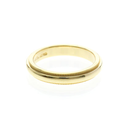 Tiffany Milgrain · 18K Yellow Gold