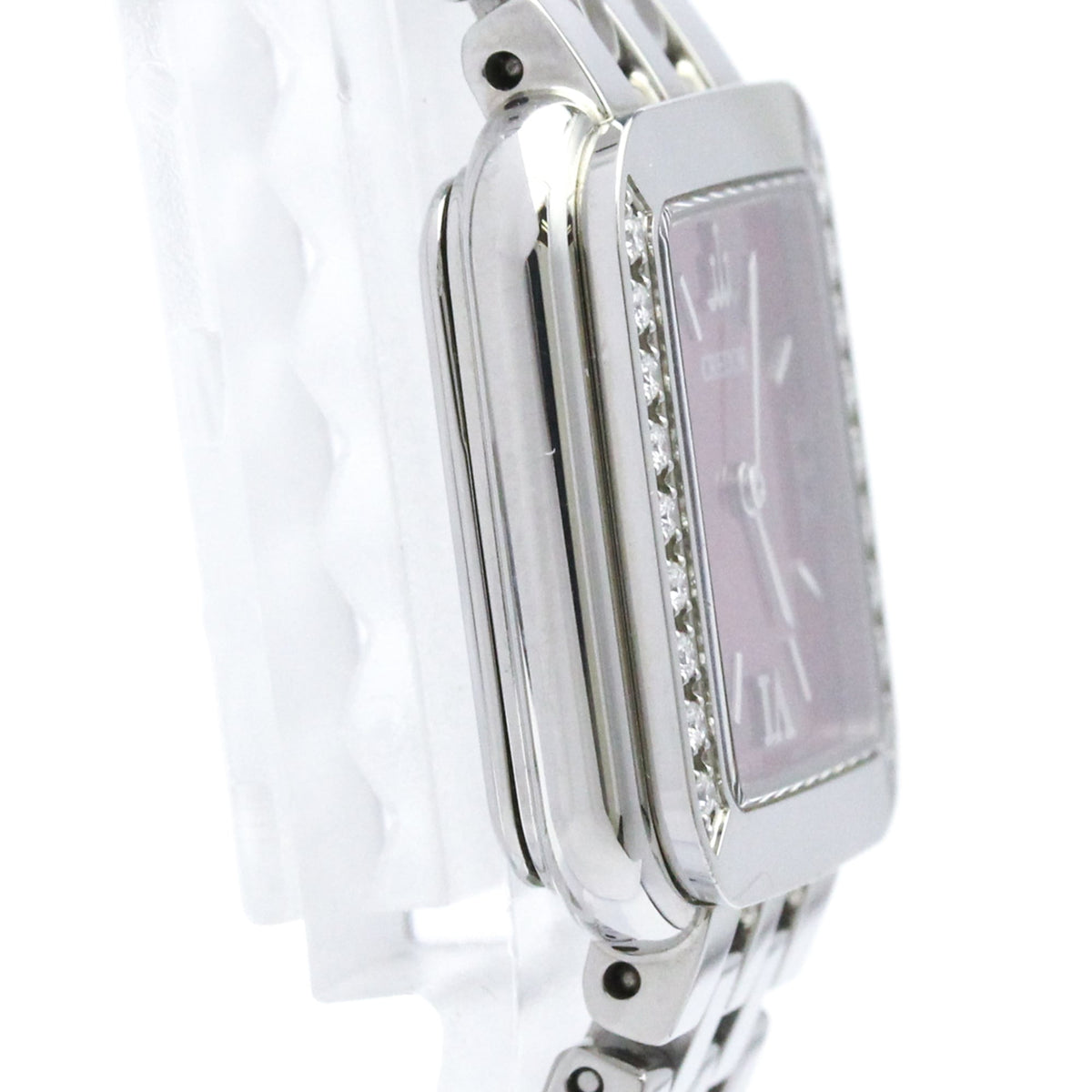 Seiko Credor Signo · Diamond · Steel · Quartz