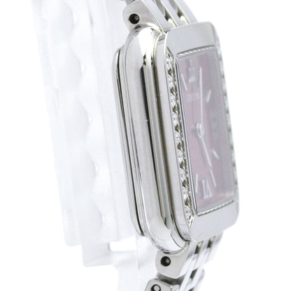 Seiko Credor Signo · Diamond · Steel · Quartz