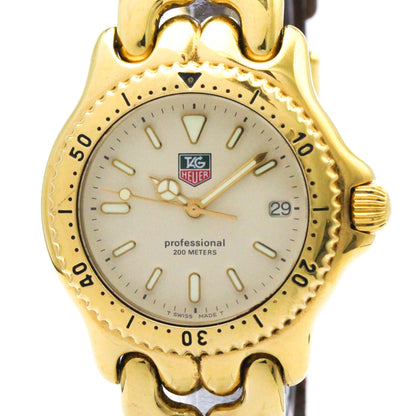 Tag Heuer Sel Professional · Gold Plated