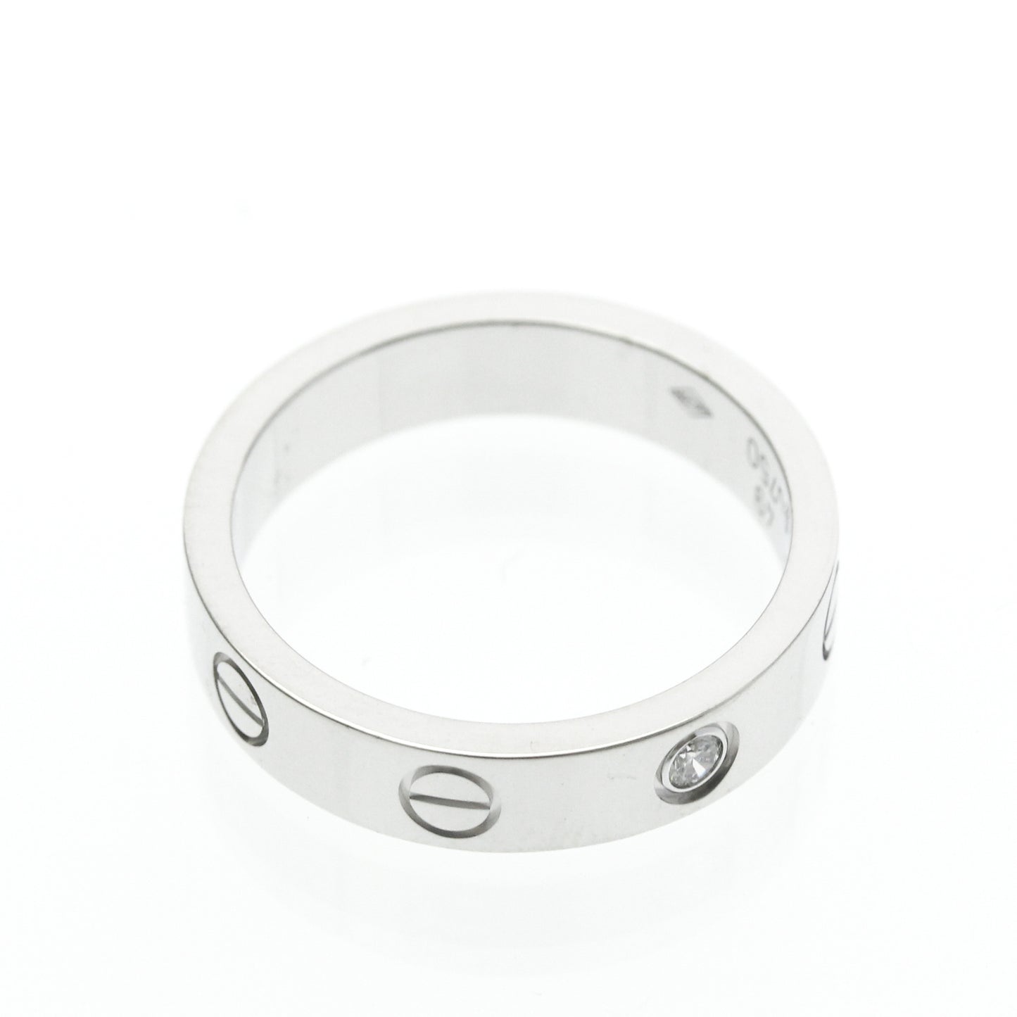 Cartier Mini Love · 18K White Gold · Diamond
