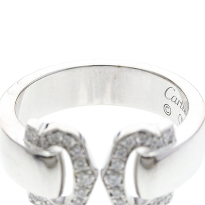 Cartier 2C Boucle · 18K White Gold · Diamond