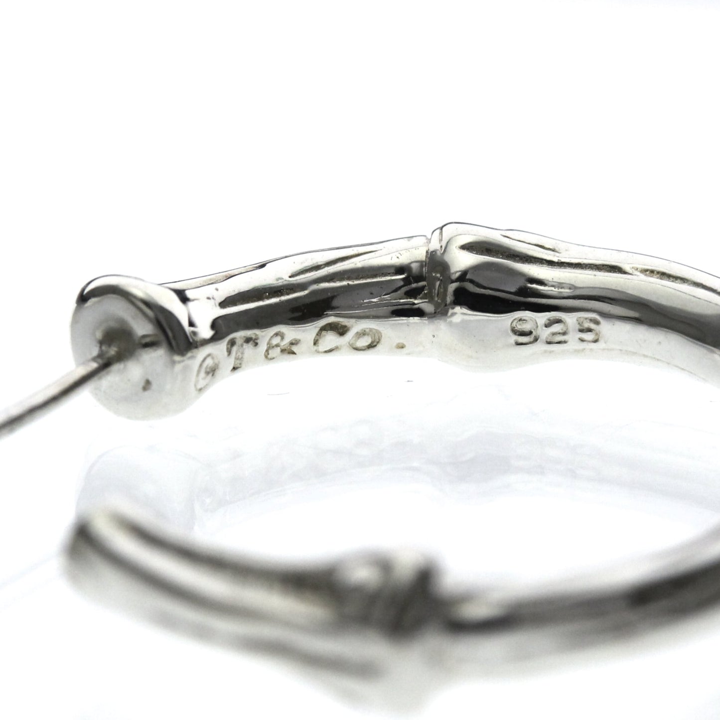 Tiffany Bamboo · Sterling Silver · Hoop