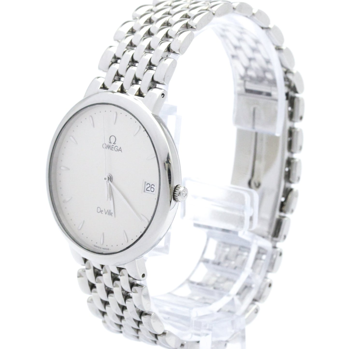 Omega De Ville · Steel · Quartz