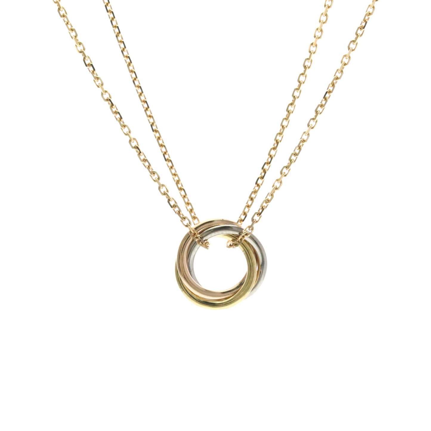 Cartier Baby Trinity · Tri-Gold Necklace