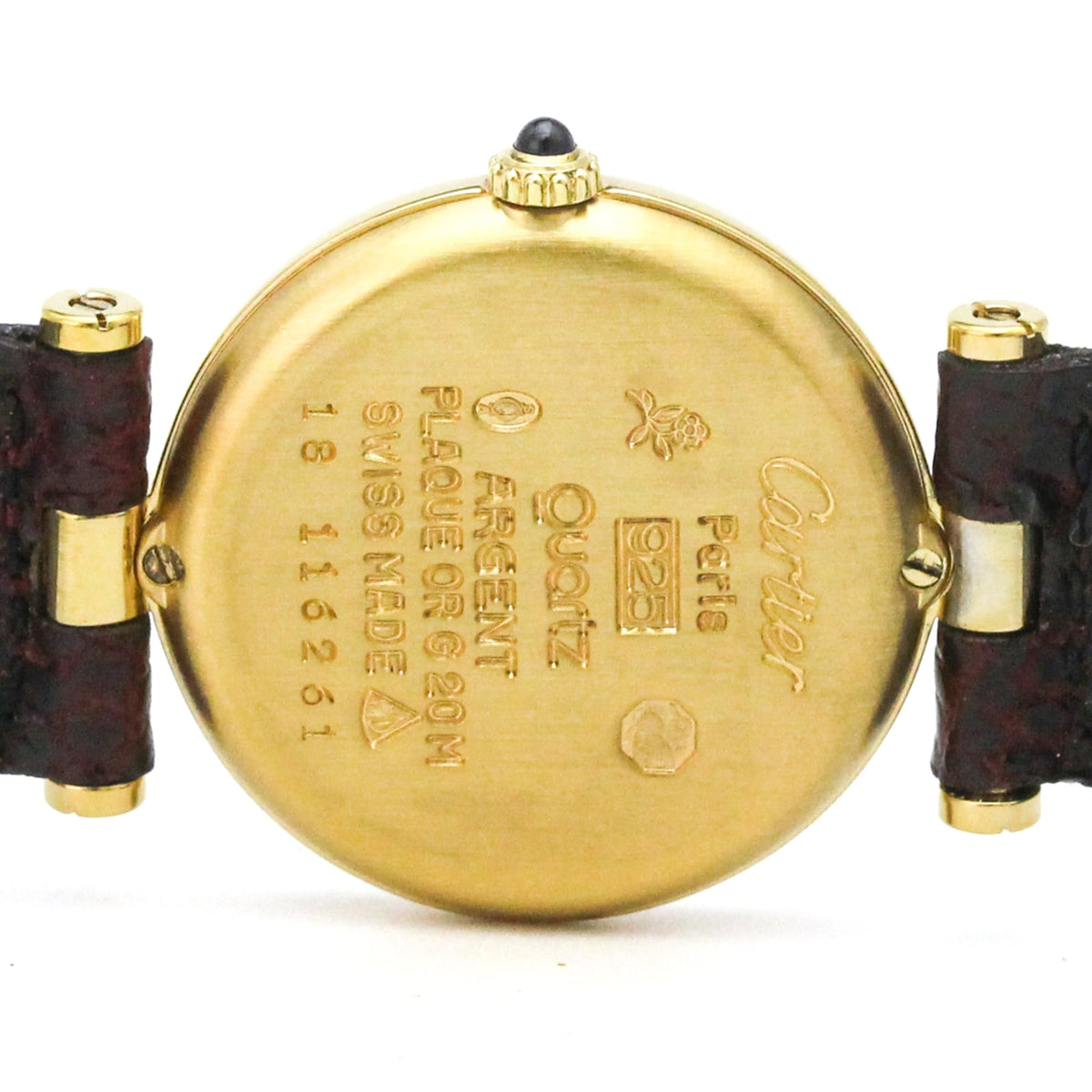 Cartier Colisee · Vermeil · Quartz