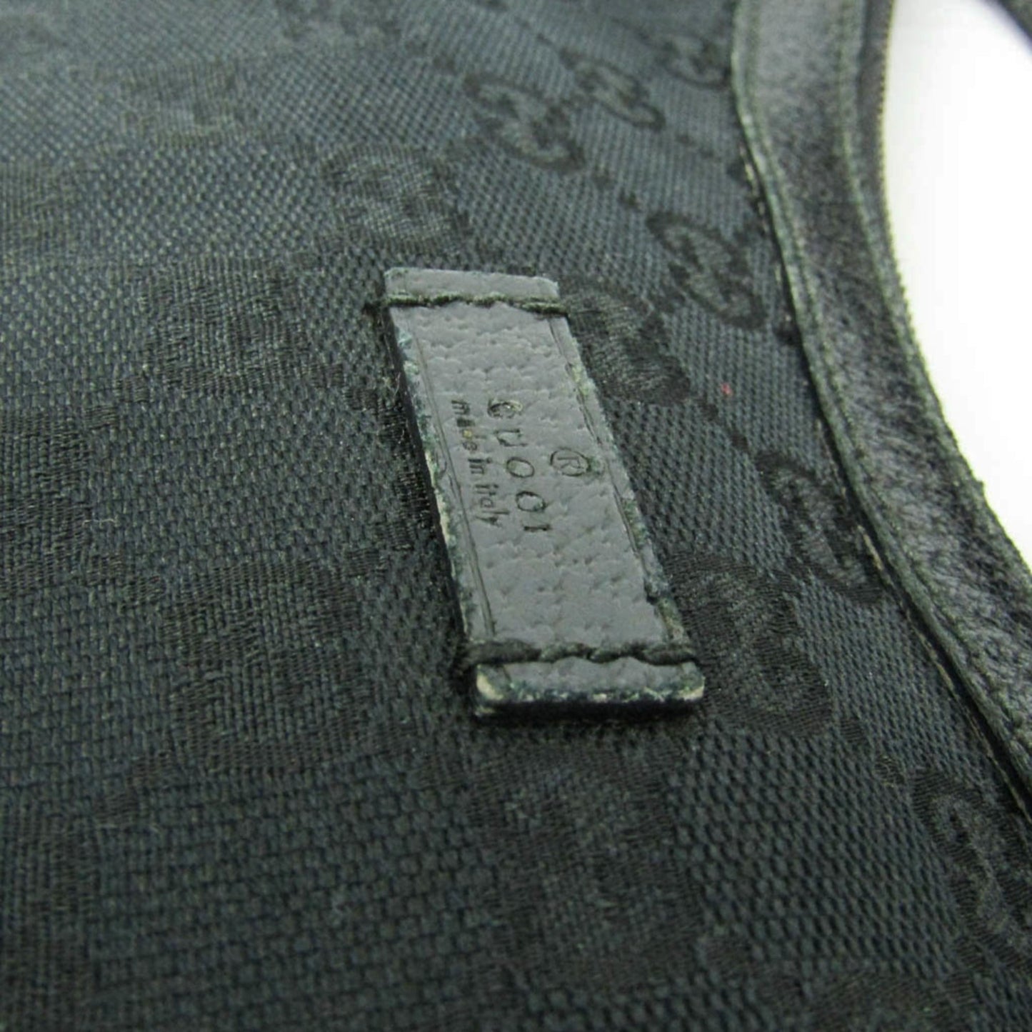 Gucci GG Canvas · Leather Shoulder Bag