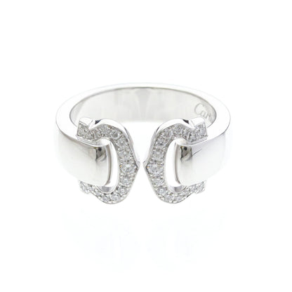 Cartier 2C Boucle Diamond · 18K White Gold