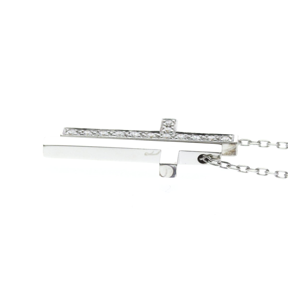 Gucci Diamond Necklace · 18K White Gold