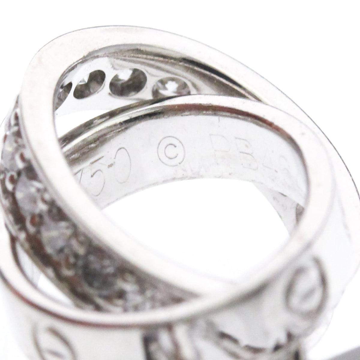 Cartier Baby Love · Diamond · 18K White Gold
