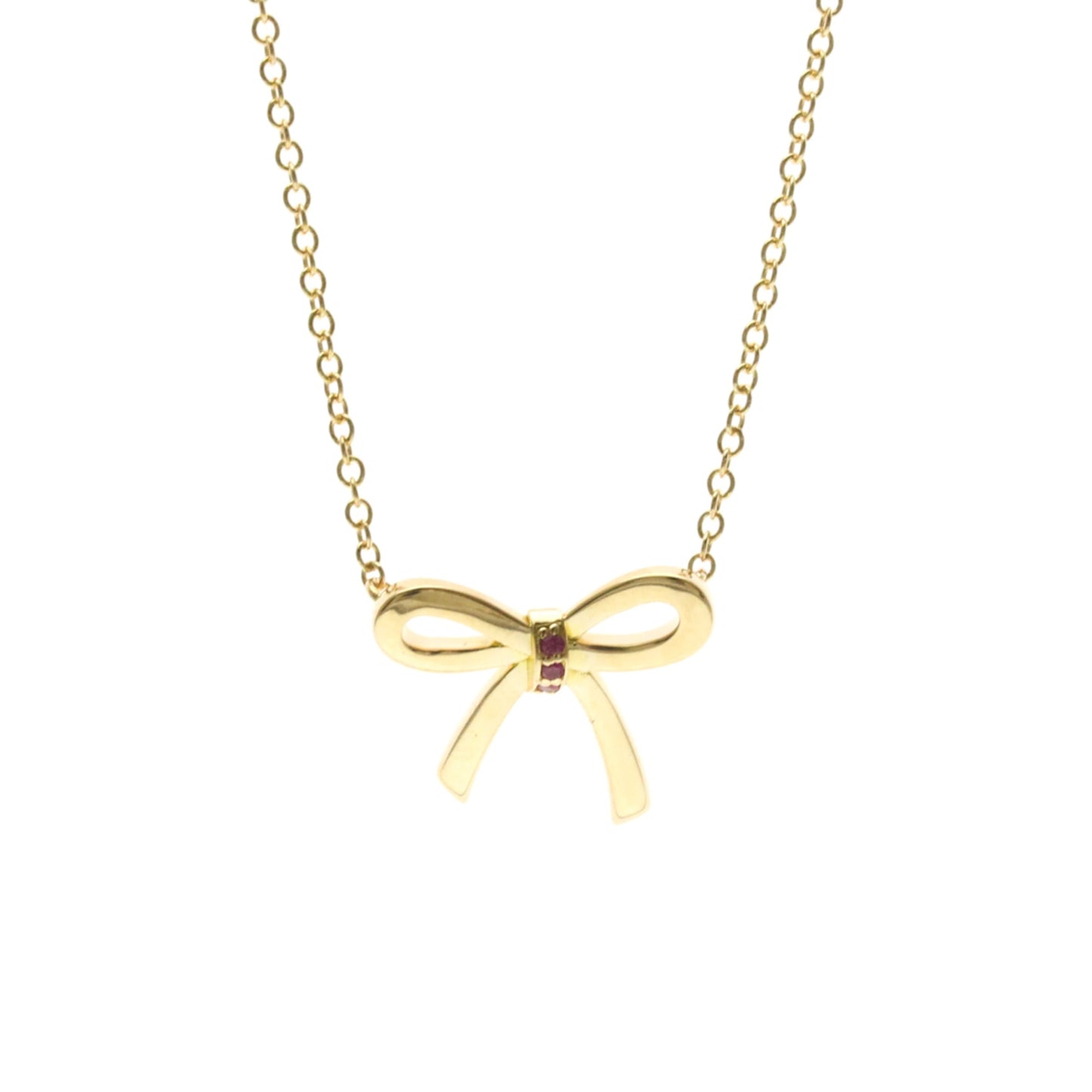 Tiffany Bow · Rose Gold · Pink Sapphire
