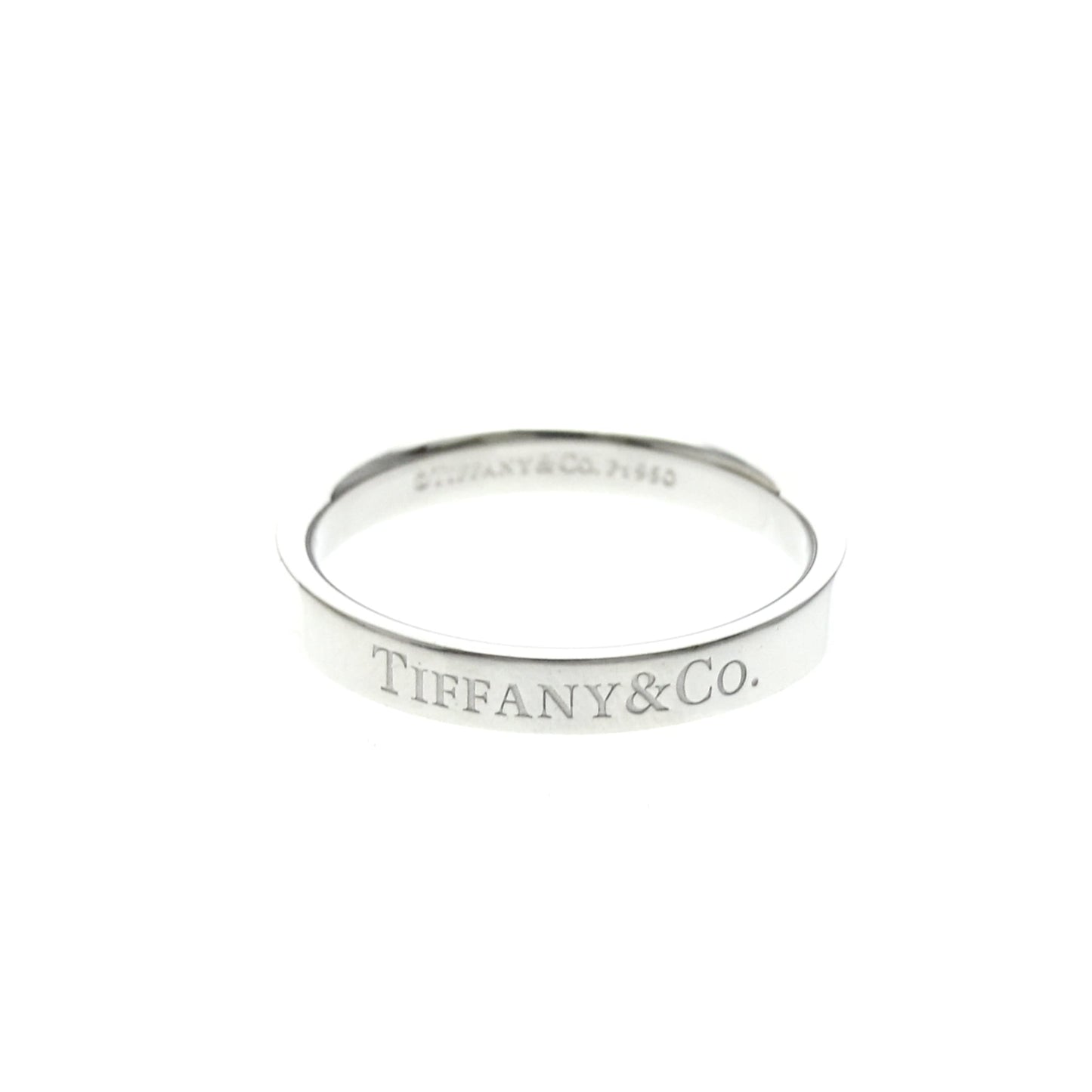 Tiffany Flat Band · Platinum