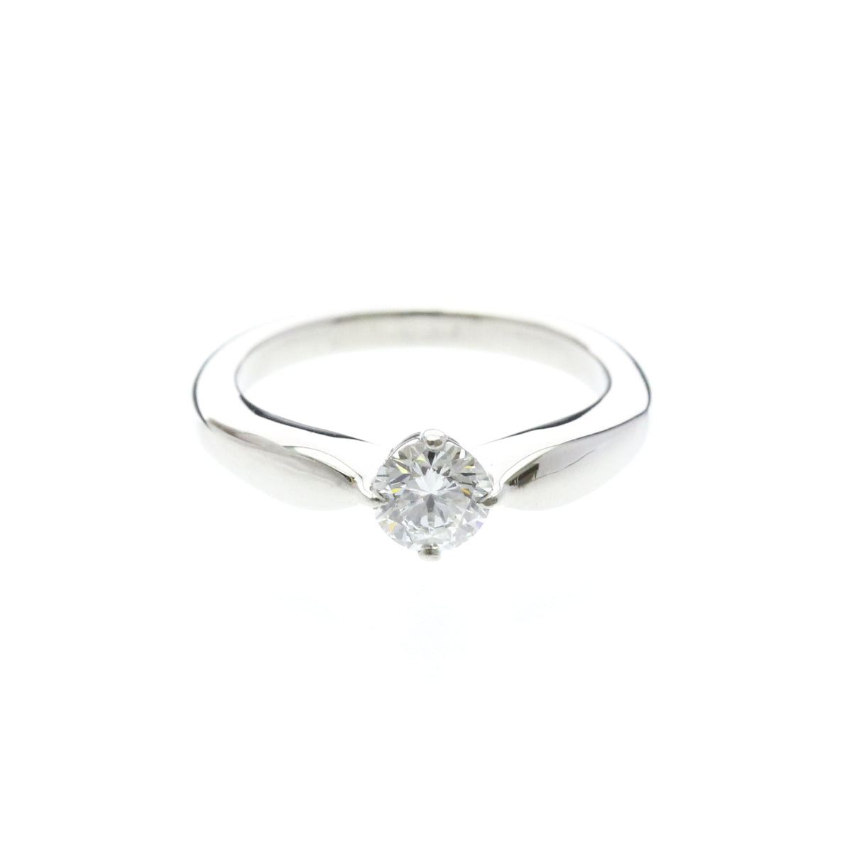 Bvlgari Diamond Engagement · Platinum · Size 3.5 (EU 48.75)
