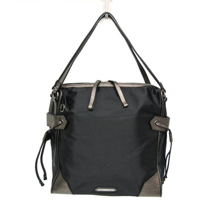 Burberry · Nylon & Leather Tote
