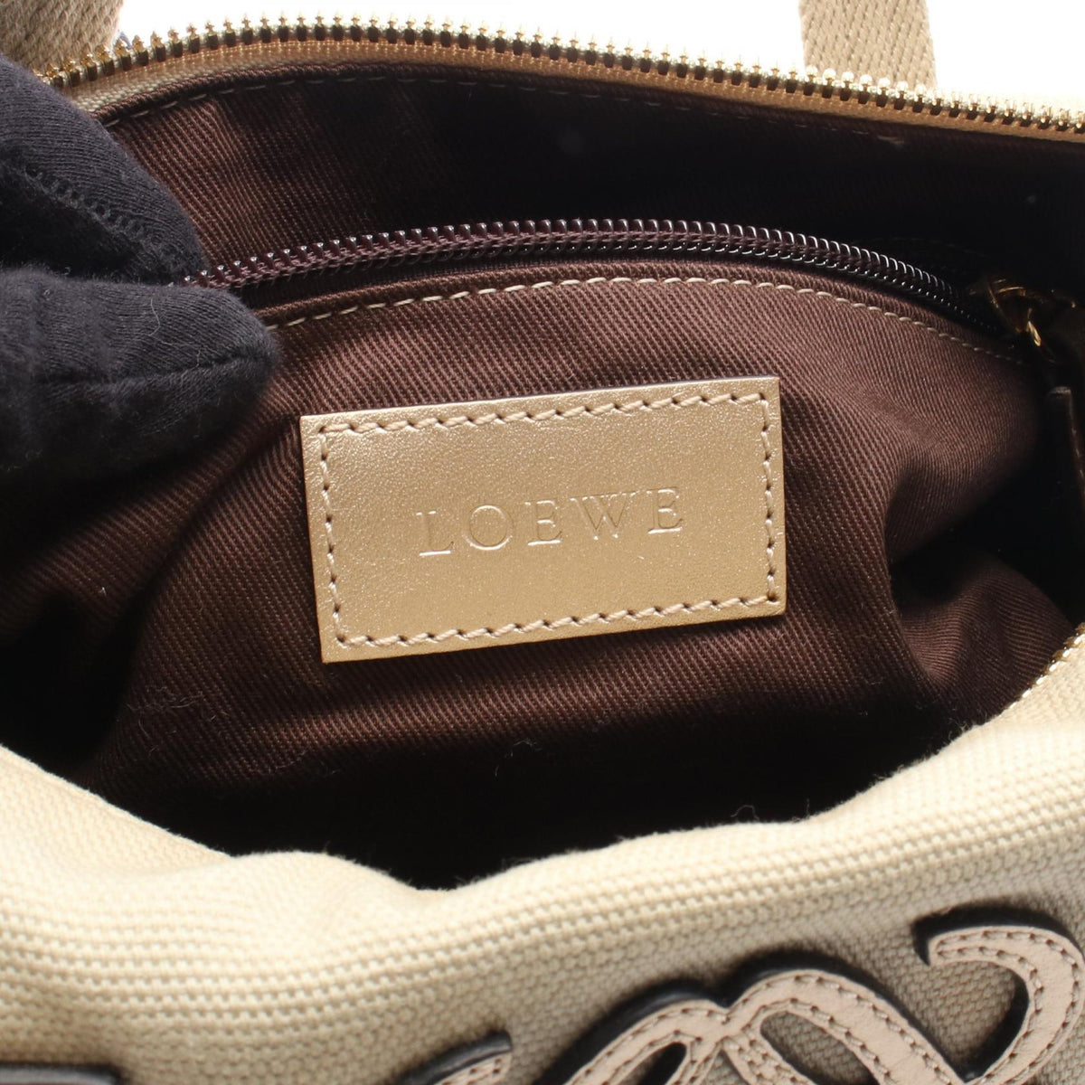 Loewe Anagram · Canvas Handbag