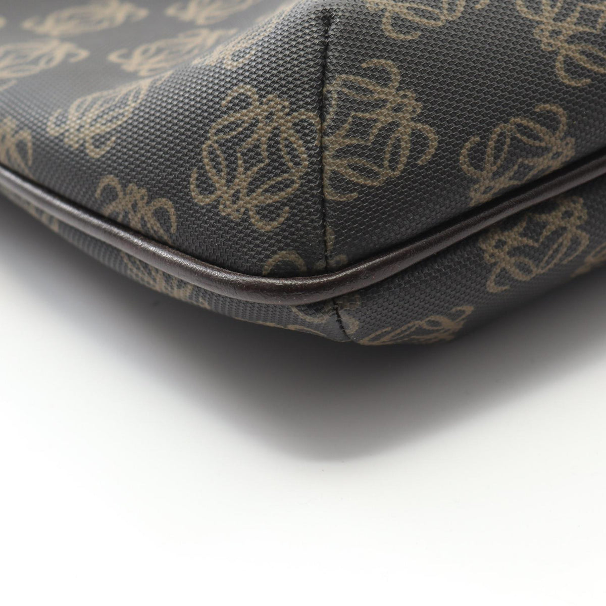 LOEWE Anagram · Canvas Leather Crossbody