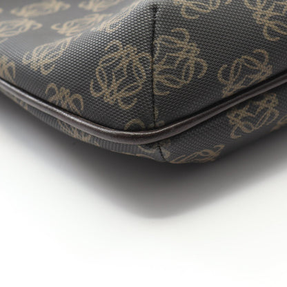 LOEWE Anagram · Canvas Leather Crossbody