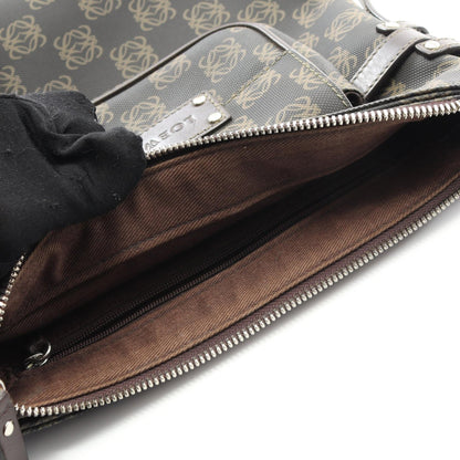 LOEWE Anagram · Canvas Leather Crossbody