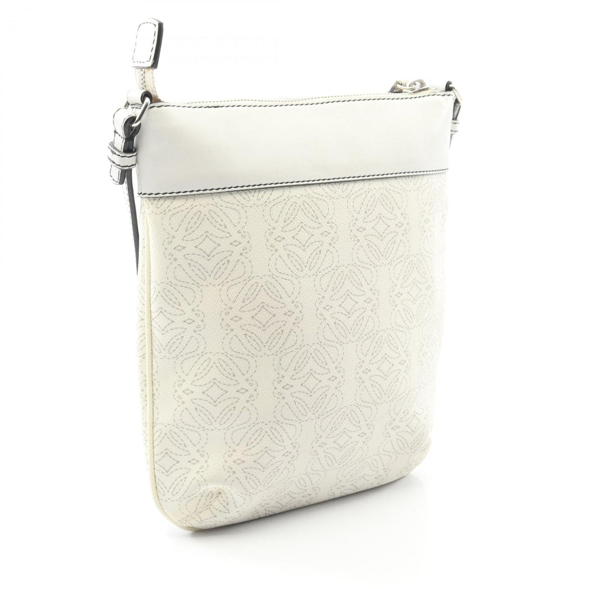 Loewe Anagram · Canvas Leather Crossbody