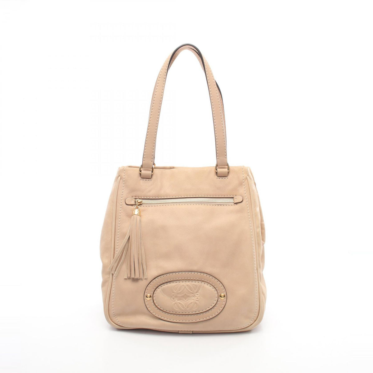 Loewe Anagram · Leather Shoulder Bag