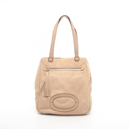 Loewe Anagram · Leather Shoulder Bag