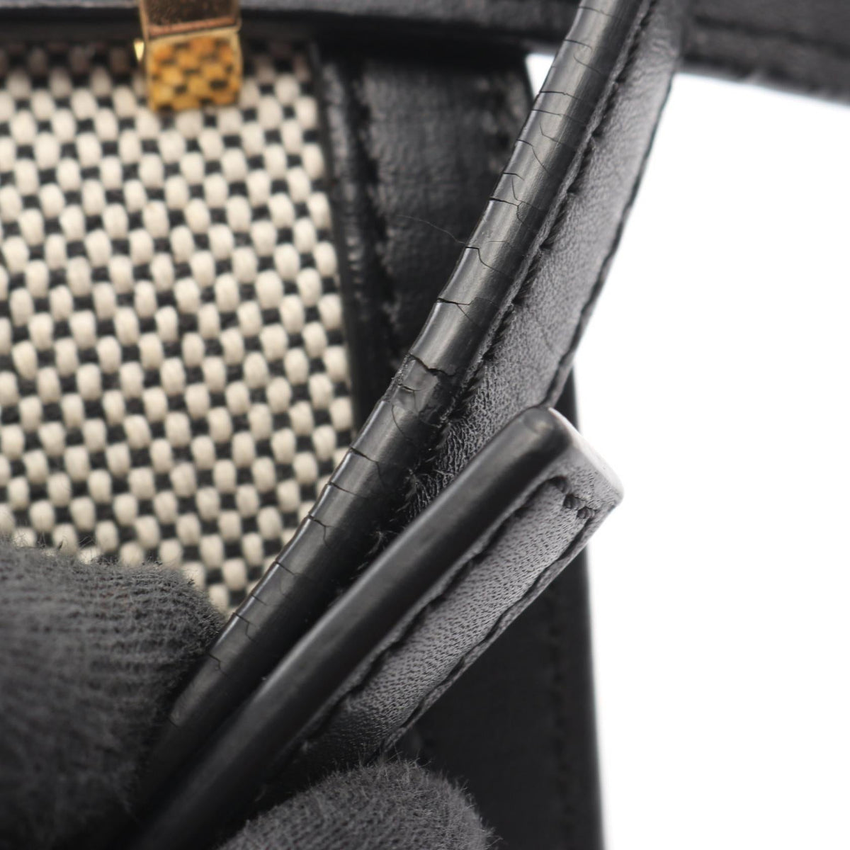 Loewe Barcelona · Canvas & Leather Crossbody