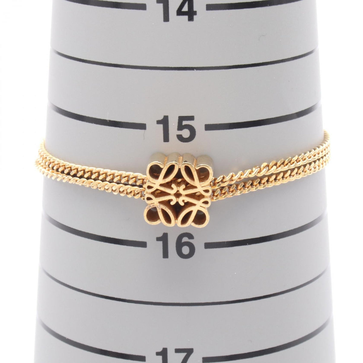 Loewe Anagram Bracelet · Gold Plated
