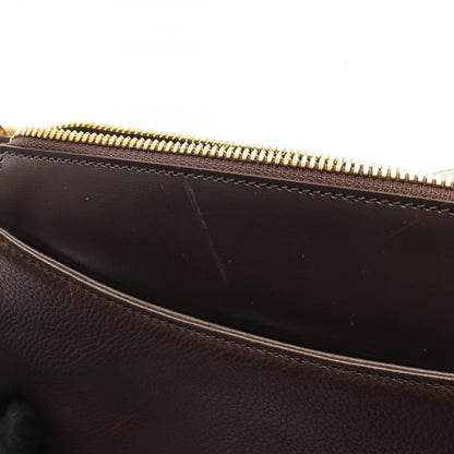 Loewe Logo · Leather Shoulder Bag