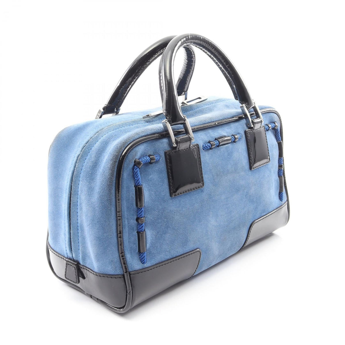 Loewe Americana 28 · Suede Patent Leather
