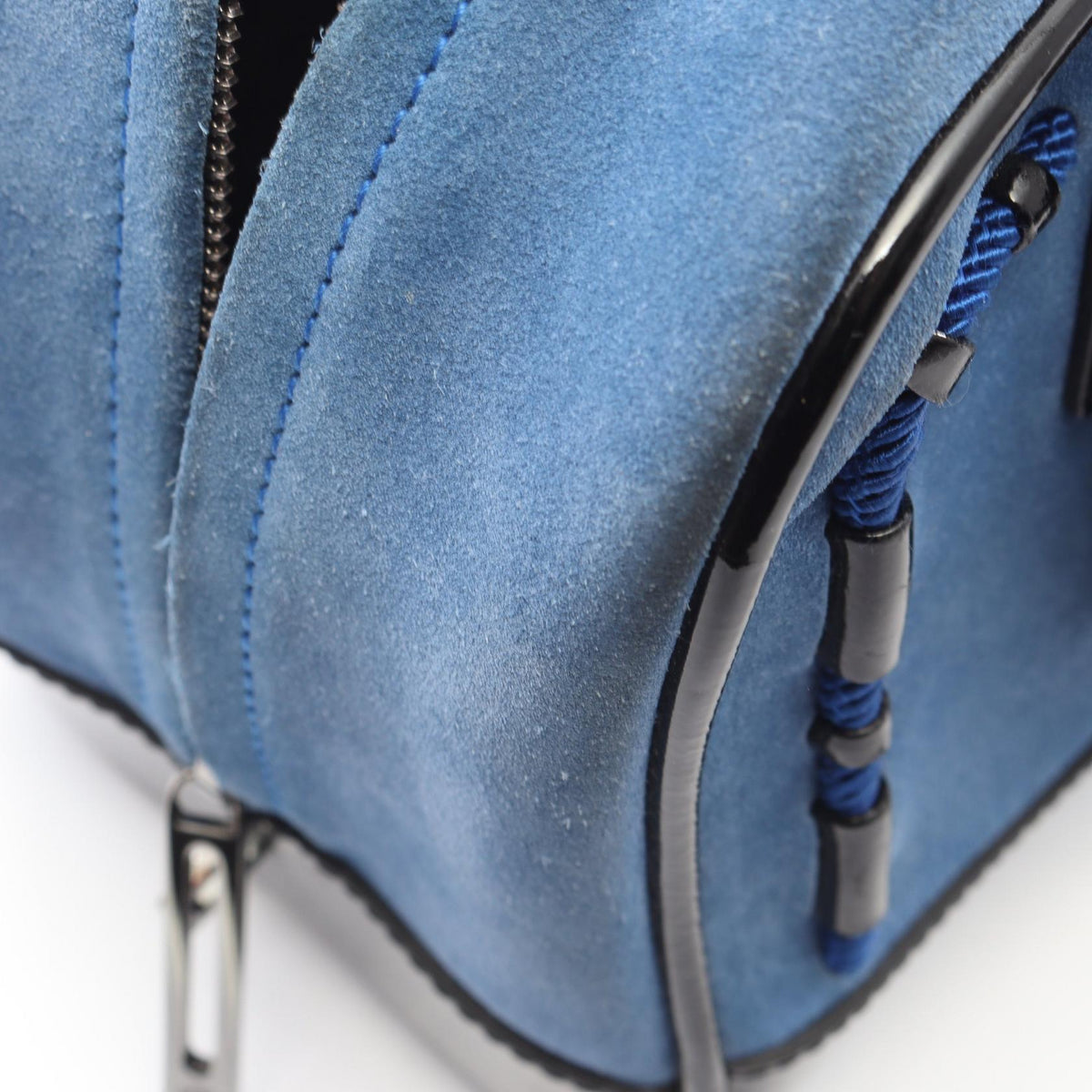 Loewe Americana 28 · Suede Patent Leather