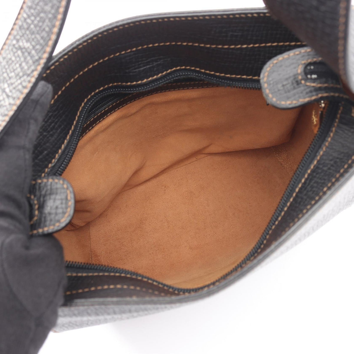 Loewe Embossed Logo Shoulder · Leather