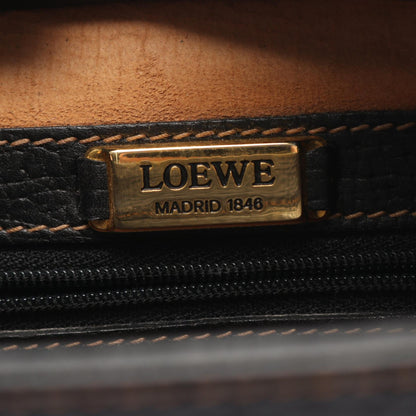 Loewe Embossed Logo Shoulder · Leather